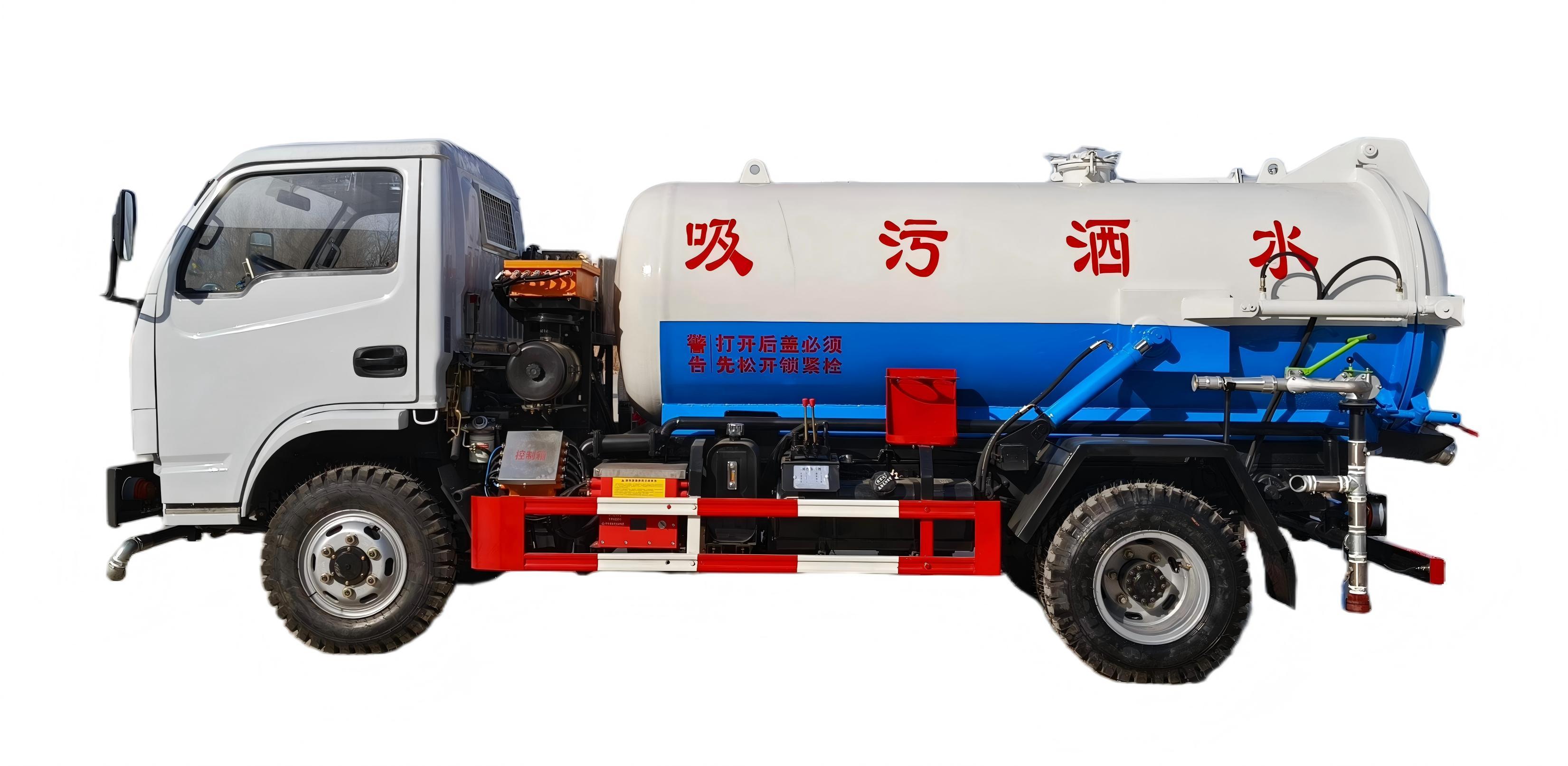 5-Ton Multi-Purpose Utility Truck WC4SJ - Flameproof Sewer Cleaning Sprinkler for Mining - RhinoShield