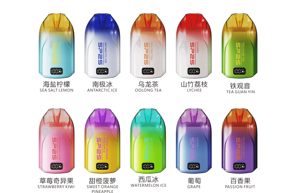 【SP2S抛棄式電子菸】大容量12000口 | 3%尼古丁 | 多種口味選擇 | 台灣現貨