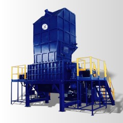 Triturador de quatro eixos