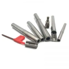 tungsten solid screwed holders for interchangeable solid