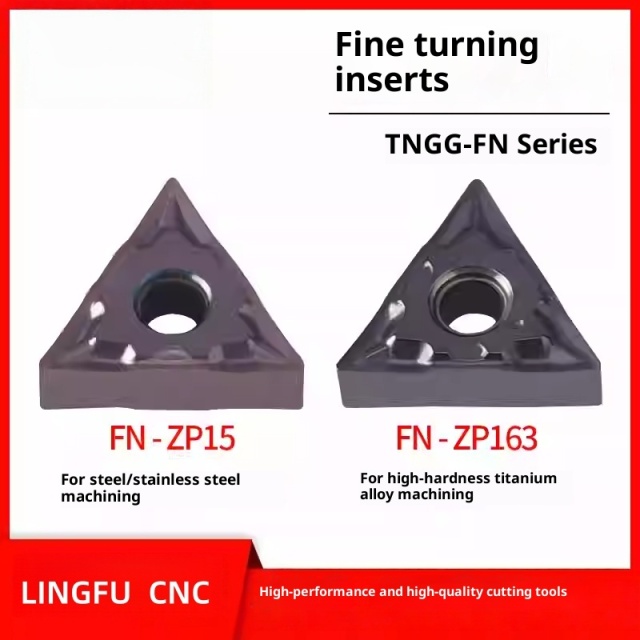 Triangular insert TNGG160401/02/04-FN lathe