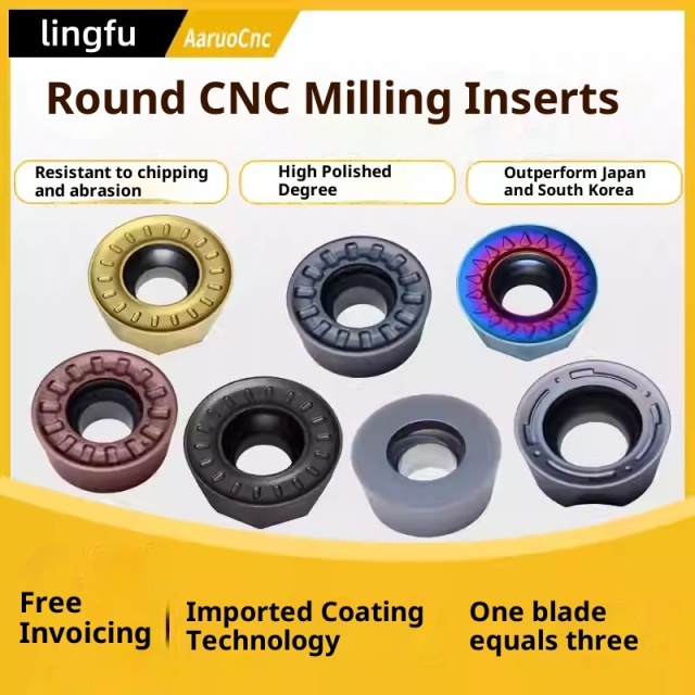 RPMW1003 CNC milling insert/R5 round milling cutter