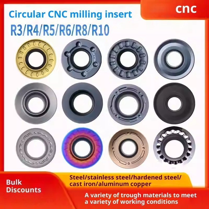 RPMW1003 CNC milling insert/R5 round milling cutter