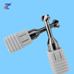58° Extended Tungsten Carbide Alloy T-Slot Ball End Mills for R3 R4 R5 R6 Aluminum/Steel