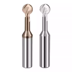 58° Extended Tungsten Carbide Alloy T-Slot Ball End Mills for R3 R4 R5 R6 Aluminum/Steel