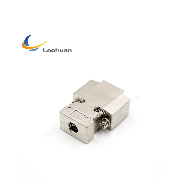 LECHUAN Factory Supply ABS Resin Ni-Plating Backshell 9Pin DDK I7JE Series 17JE-9H-1A-CF Plastic Connector Connector Accessories