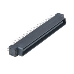 LECHUAN 80-Pin 1.27mm Plastic Mini D SCSI Ribbon MDR Plug 5175473-9 Straight Board-to-Board Connector PCB Applications 15922080