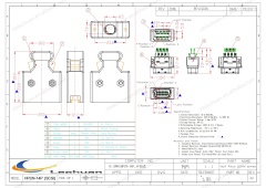 LECHUAN 14-Pin D-SUB Micro-D Servo Connector 10314-52F0-008 10114-3000PE 10114-3000PC Male SCSI MDR