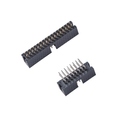 LECHUAN 180 Degrees Straight Right Angle SMT DIP Brass Gold Plated Male Box R PCB Header Connector 2.0mm Pitch Copper Nylon