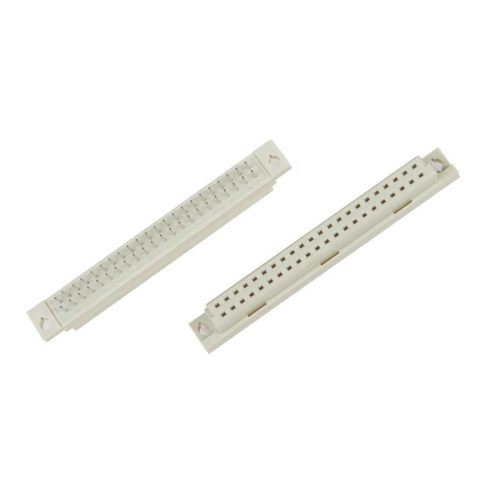 LECHUAN Eurocard Connector Female Receptacle 44Pin 2 Row DIN41612 Straight 9001-3644W 1C00A PCB Socket