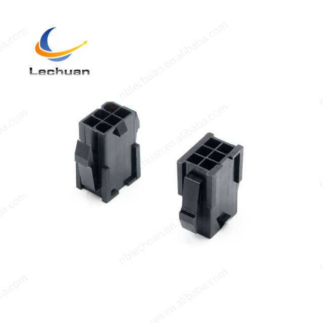 LECHUAN Molex 4.2mm Pitch Mini Fit ATX 5557 Harness Female Male 2 3 4 5 6 8Pin Plug Pcb Wire to Board Cable Terminal Connectors