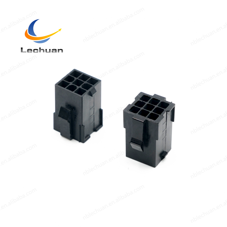 LECHUAN 9P 172161-1 Mini-fit MATE-N-LOK Connector 3 Row 4.2mm Pitch 9 Position Wire Receptacle Housings for Power Applications