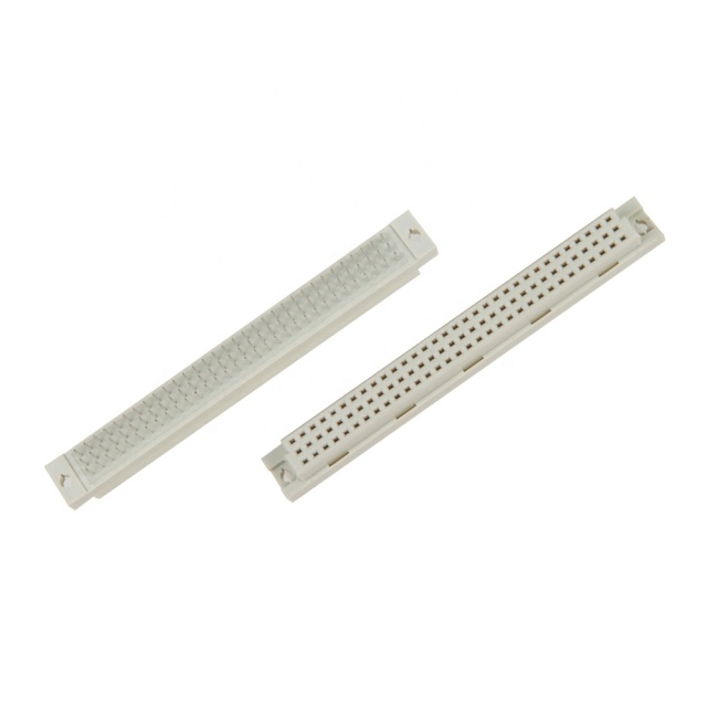 LECHUAN 96Pin 3 Row DIN41612 Eurocard Connector High Current Female Receptacle Straight 9001-1296 1C00A PCB Socket