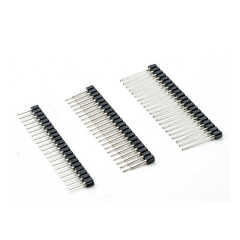 LECHUAN Machined Female Header Pin Single Dual Row 2.54/1.27/2.0mm Pitch Straight Right Angle SMT 9.2mm Pin Length for PCB