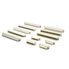 LECHUAN 96Pin 3 Row DIN41612 Eurocard Connector High Current Female Receptacle Straight 9001-1296 1C00A PCB Socket
