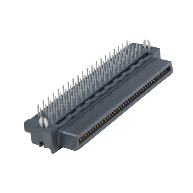 LECHUAN 80-Pin 1.27mm Plastic Mini D Ribbon MDR Receptacle Right Angle SCSI Board to Board Connector 5175474-9 PCB Applications