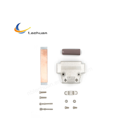 LECHUAN High Quality 25Pin DDK I7JE Series ABS Resin Ni-Plating Backshell D-SUB Connector 17JE-25H-1A-CF Connector Accessories