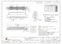 LECHUAN 16-Pin Eurocard Connector 2.54mm 5.08mm Pitch Female Receptacle 9001-4716 1C00A PCB Socket 2-Row DIN41612 Straight