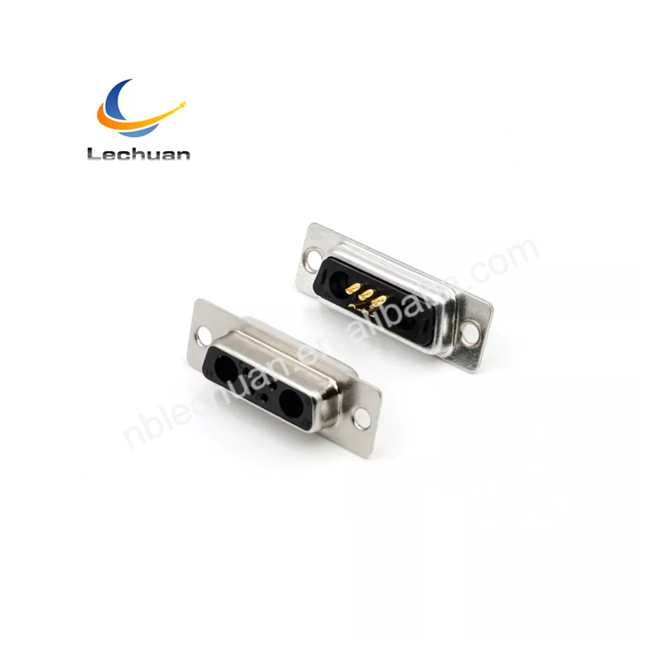 LECHUAN High Current Combo Female and Male D-Sub Connectors Factory Wholesale Mixed Contact 7W2 D-Sub Connectors