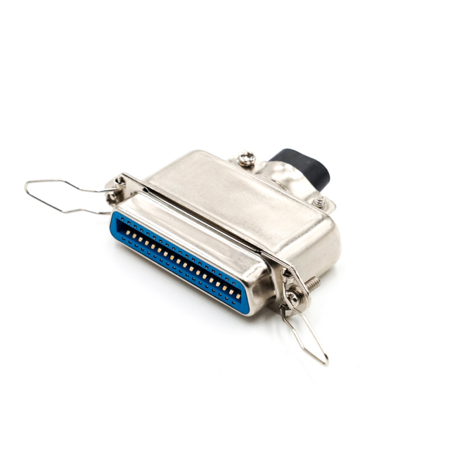 LECHUAN 57 Series SCSI D-Sub Connectors 14P 24P 36P 50P D-Ribbon Straight Connector Panel Receptacle Replaced Male Connector