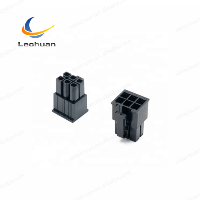 LECHUAN Power 172159-1H Mini Universal Mate-N-Lok Connectors Wire-to-Wire  Centerline Housing Receptacle