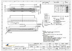 LECHUAN Eurocard Connector Female Receptacle 44Pin 2 Row DIN41612 Straight 9001-3644W 1C00A PCB Socket