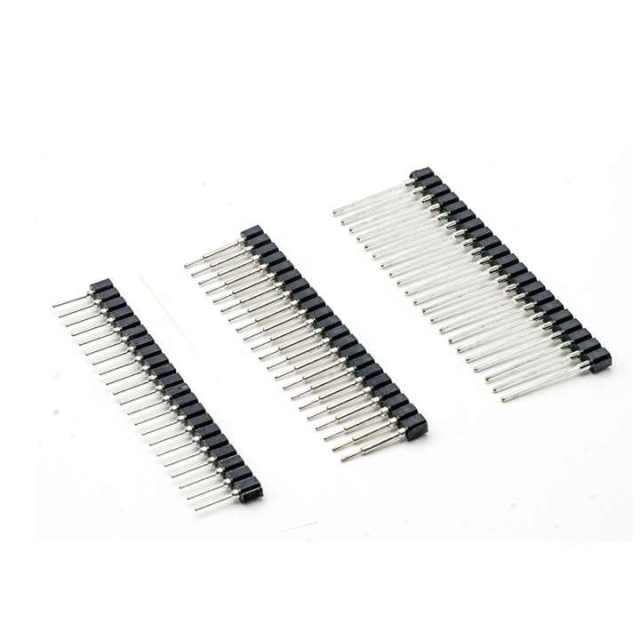 LECHUAN SMT Female Header Single Dual Row 2.54 1.27 2.0 2.54mm Pitch Straight Right Angle 13.7mm Pin Length for PCB Application