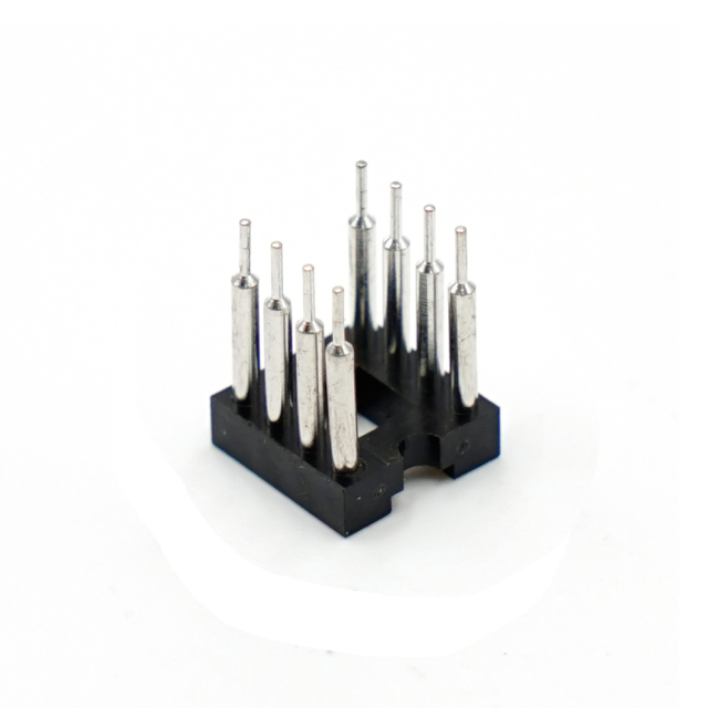LECHUAN 40-Pin IC Socket DIP Pin Dual Row 1.27/2.54/7.62/10.16/15.24MM Pitch Straight & Right Angle SMT Machined Socket