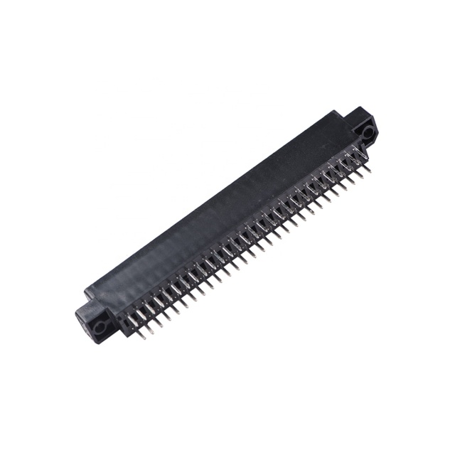 LECHUAN 56-Position Gold Finger Board Socket Dual Row Slot Straight Card Edge 3.175 mm Pitch Copper Nylon PCB Connector