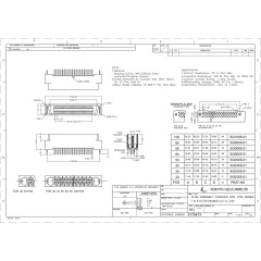 LECHUAN 80-Pin 1.27mm Plastic Mini D SCSI Ribbon MDR Plug 5175473-9 Straight Board-to-Board Connector PCB Applications 15922080