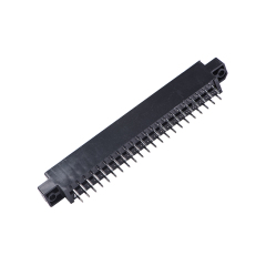 2.54mm Pitch Edge Connector Slot for 24Pin/44Pin/56Pin/60Pin/72Pin/86Pin/100Pin Cards Straight Mounting Ear for Power PCB