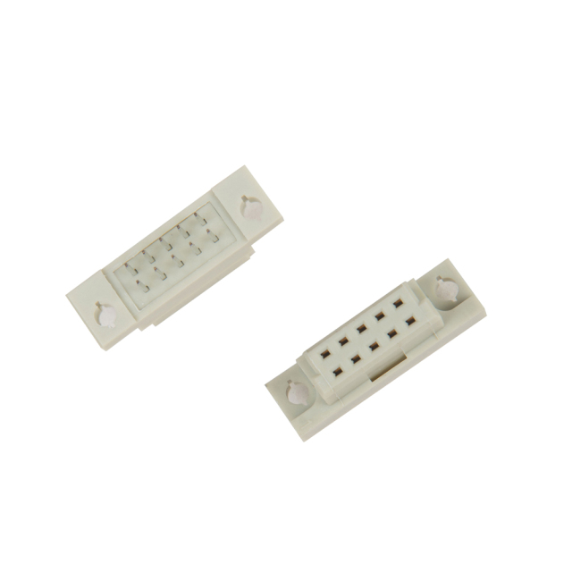 LECHUAN Eurocard Connector 10-Pin 2 Row DIN41612 2.54mm 5.08mm Pitch Female Receptacle 9001-3720 1C00A PCB Socket Connectors