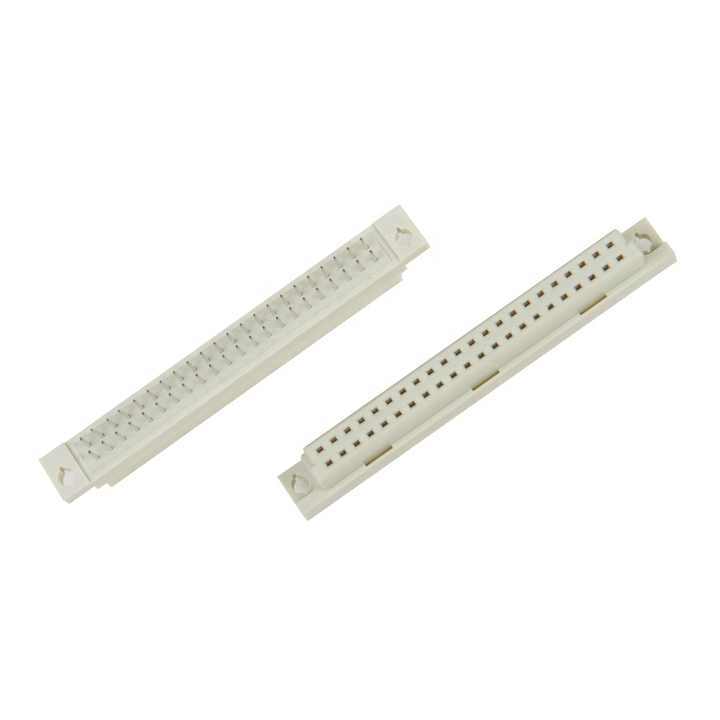 LECHUAN Eurocard Connector Female Receptacle 44Pin 2 Row DIN41612 Straight 9001-3644W 1C00A PCB Socket