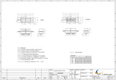 LECHUAN D-Sub Connectors 9-37 Position Male & Female Optional DB9 Solder Type