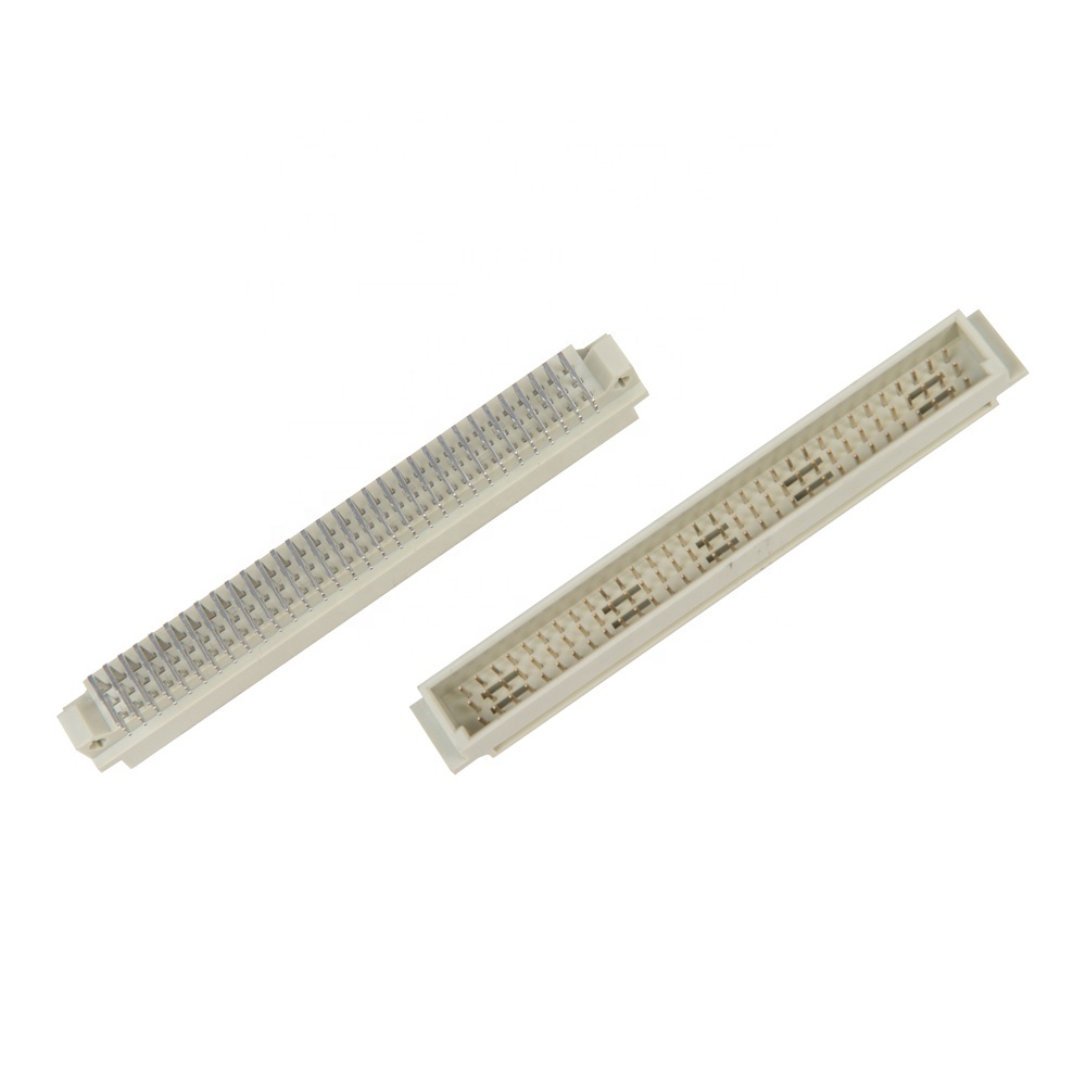 LECHUAN 96-Pin Eurocard Connector 2.54mm Pitch High Current Right Angle 9001-1196 1C00A Male Plug PCB Socket DIN41612 Connector