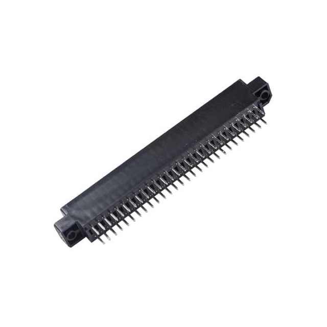 LECHUAN 56-Position Gold Finger Board Socket Dual Row Slot Straight Card Edge 3.175 mm Pitch Copper Nylon PCB Connector