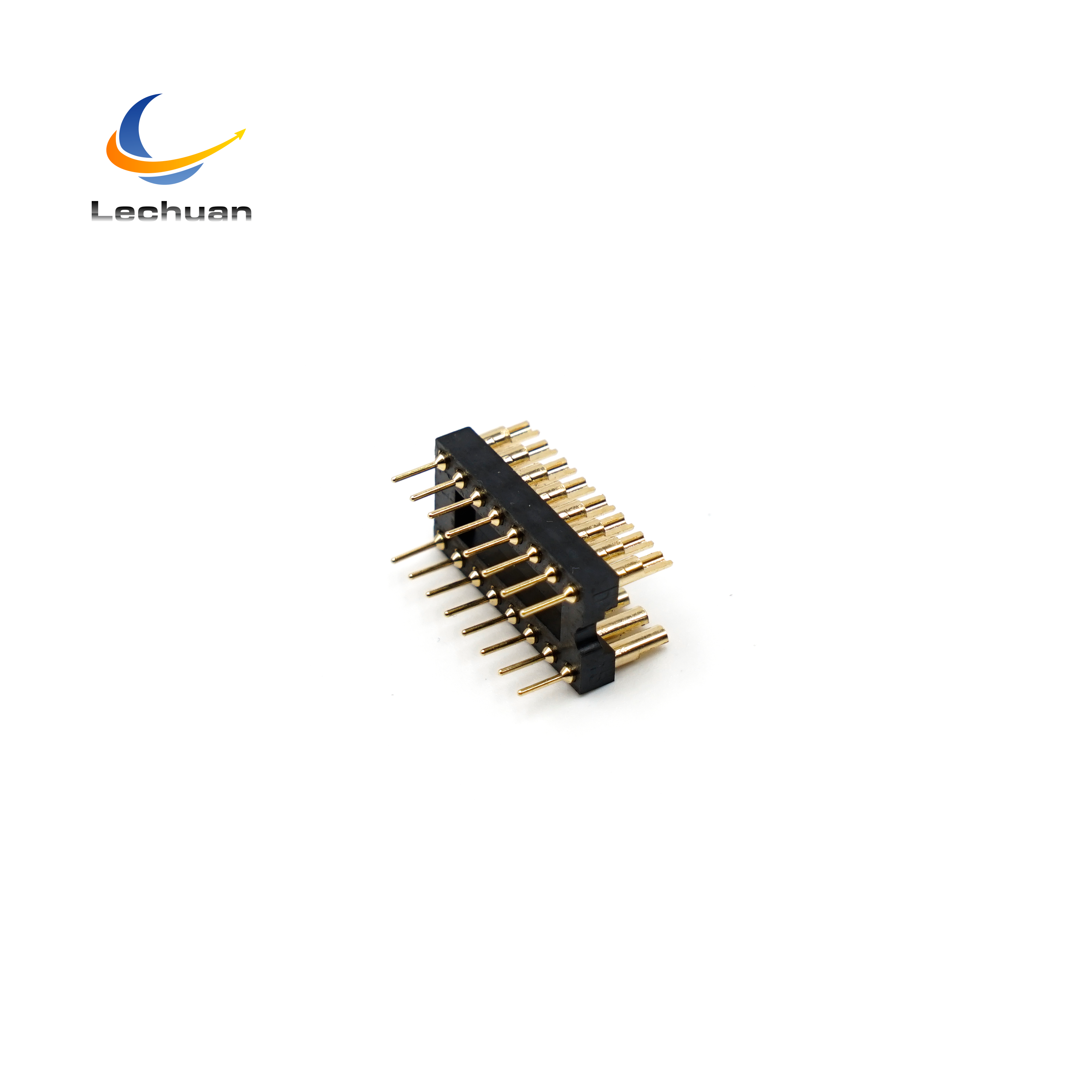 LECHUAN 40Pin IC Socket DIP Pin Dual Row Machined 1.27/2.54/7.62/10.16/15.24MM Pitch Straight Right Angle SMT for ICs