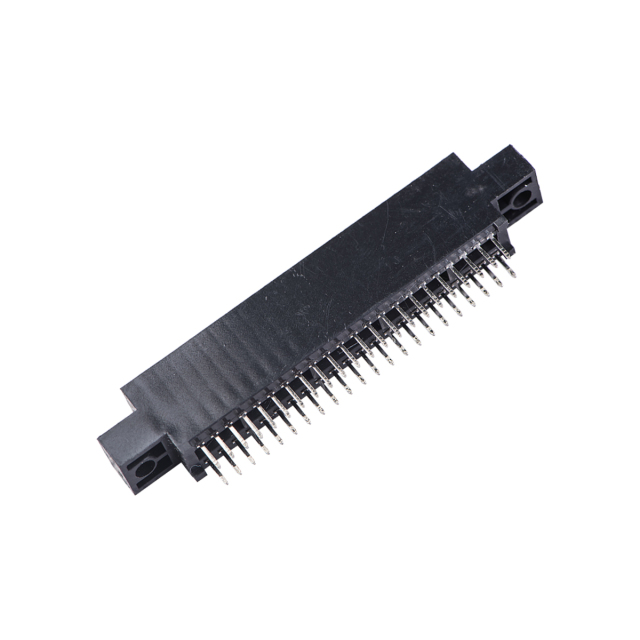 LECHUAN 56-Position Gold Finger Board Socket Dual Row Slot Straight Card Edge 3.175 mm Pitch Copper Nylon PCB Connector