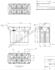 LECHUAN 3000 Series Servo Motor Connector 4P Crimp 2 Row Black Dynamic Housing Receptacle Terminal 1-175218-5 Product Connectors