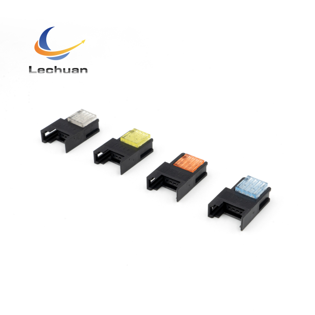 LECHUAN 3M IDC Connector Mini-Clamp Connector E-CON Plug Socket Copper Contact Nylon Cable Mount 37103 37104 EK-03P EK-04P