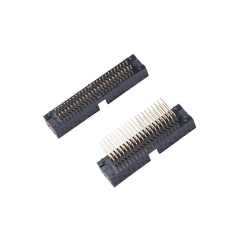 LECHUAN 1.27mm 2.54mm Pitch 180 Degrees Straight Right Angle DIP Brass Gold Plated Male Box PCB Header Connector High Connectors