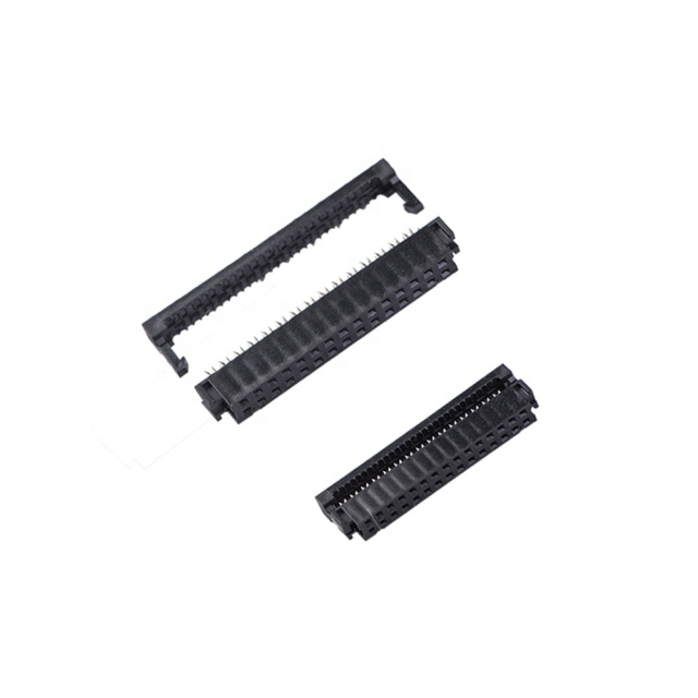 LECHUAN High Quality 2.00mm Pitch IDC Female Header Socket 10pin 6-60 Position Wire to Board Ribbon Cable Connector