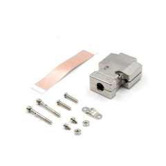 LECHUAN Factory Supply ABS Resin Ni-Plating Backshell 9Pin DDK I7JE Series 17JE-9H-1A-CF Plastic Connector Connector Accessories
