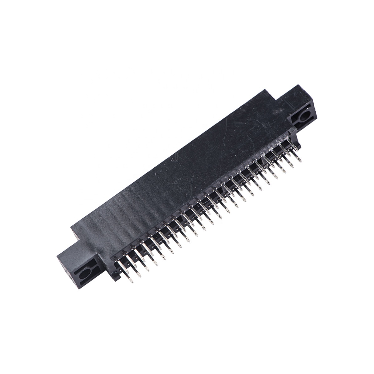 LECHUAN Dual Row Straight Card Edge Connector 2.54 mm Pitch 44/56/60/72/86/100Pin Gold PCB Board Socket Slot Copper for Ear
