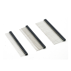 LECHUAN Machined Female Header Pin Single Dual Row 2.54/1.27/2.0mm Pitch Straight Right Angle SMT 9.2mm Pin Length for PCB