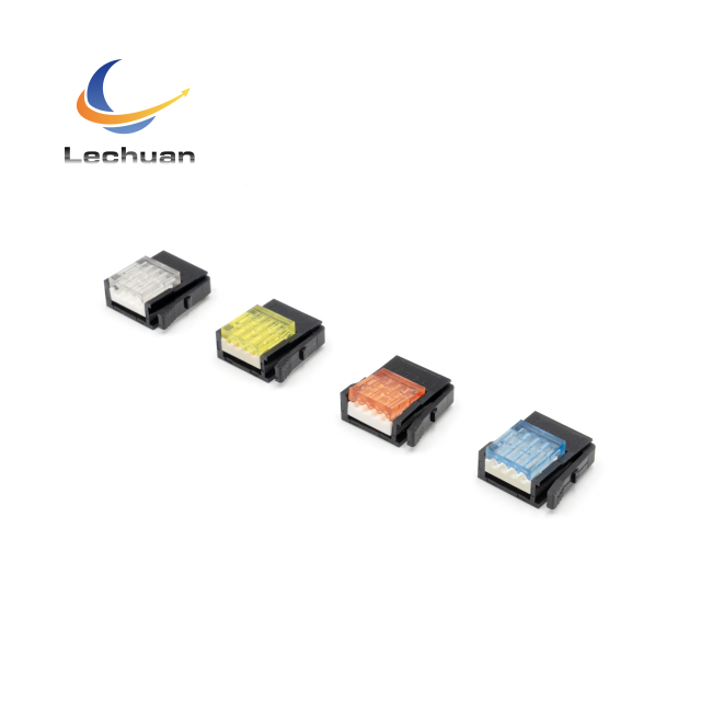 LECHUAN 3M IDC Connector Mini-Clamp Connector E-CON Plug Socket Copper Contact Nylon Cable Mount 37103 37104 EK-03P EK-04P