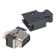 LECHUAN 14-Pin D-SUB Micro-D Servo Connector 10314-52F0-008 10114-3000PE 10114-3000PC Male SCSI MDR