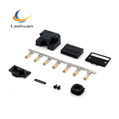 LECHUAN JFA J-1700 Servo Motor Connector 6P Power SGM7P-01100W Male/Female Terminals with Copper Contacts and Nylon Housing