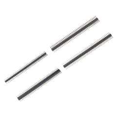 LECHUAN 1.27mm Pitch 40/50Pin Dual Row THT Straight Right Angle SMT Male Pin Header Plastic Contacts for PCB Factory Wholesale