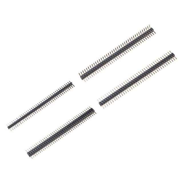 LECHUAN 1.27mm Pitch 40/50Pin Dual Row THT Straight Right Angle SMT Male Pin Header Plastic Contacts for PCB Factory Wholesale